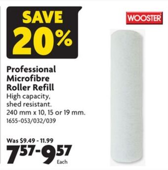 Home Hardware Professional microfibre roller refill offer