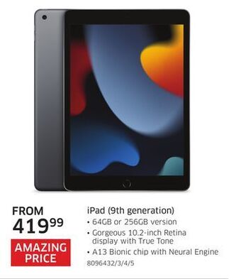 The Source Apple ipad (9th generation) offer