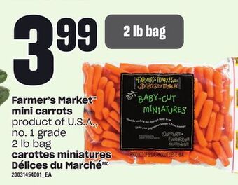 Independent City Market Carottes miniatures délices du marché, 2 lb bag offer