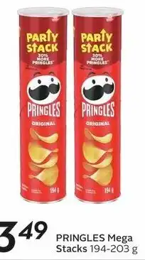 Sobeys PRINGLES Mega Stacks 194-203 g offer