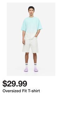 H&M Oversized fit t-shirt offer