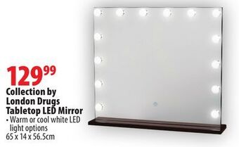 London Drugs Collection by london drugs tabletop led mirror offer