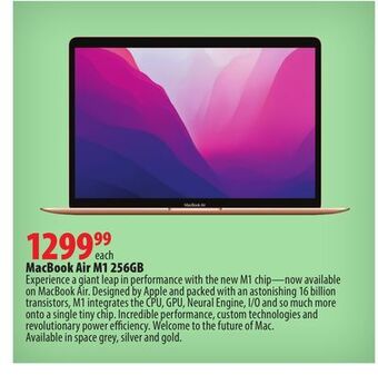 London Drugs Macbook air m1 256gb offer