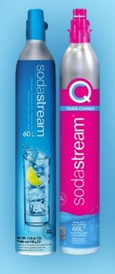 London Drugs Sodastream spare carbonator 15oz/425g or quick connect carbonator 14.5oz. pink offer