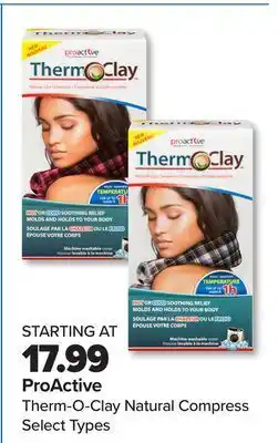PharmaChoice Therm-o-clay natural compress offer