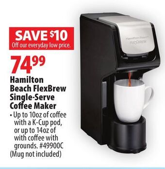 London Drugs Hamilton beach flexbrew single-serve coffee maker offer
