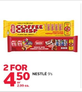Rexall Nestlé 9' s offer