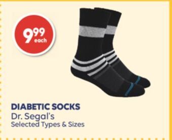 Wellwise by Shoppers Diabetic socks dr. segal's offer