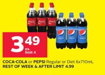Rexall Coca-cola or pepsi offer