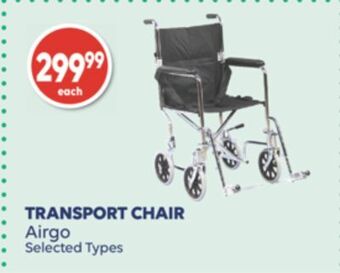 Wellwise by Shoppers Transport chair airgo offer