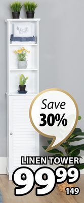 JYSK Hanna linen tower offer