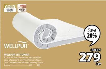 JYSK Wellpur t65 topper offer