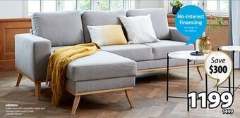 JYSK Arendal 3-seat sofa offer
