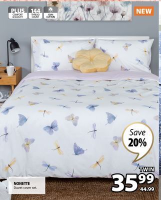 JYSK Nonette duvet cover set offer