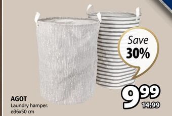 JYSK Agot laundry hamper offer