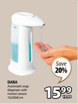 JYSK Dara automatic soap dispenser with motion sensor offer