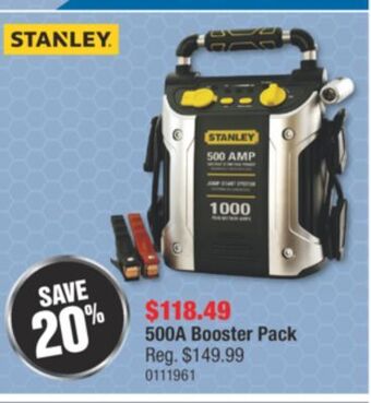PartSource 500a booster pack offer