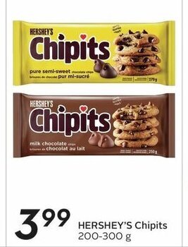 Sobeys HERSHEY'S Chipits 200-300 g offer