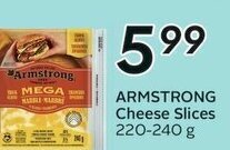 Sobeys ARMSTRONG Cheese Slices 220-240 g offer
