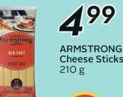 Sobeys ARMSTRONG Cheese Sticks 210 g offer