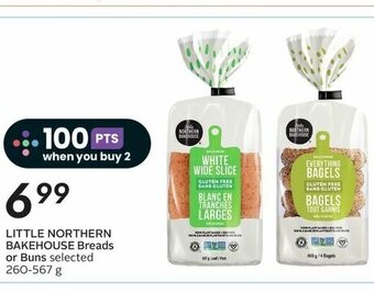 Sobeys LITTLE NORTHERN BAKEHOUSE Breads or Buns selected 260-567 g offer
