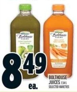Metro BOLTHOUSE JUICES offer