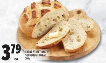 Metro FRONT STREET BAKERY SOURDOUGH BREAD 500 g offer