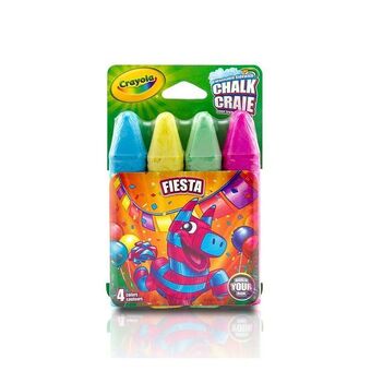 Staples Crayola washable sidewalk chalk - 4 pack offer