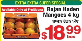 Fruiticana Rajan Haden Mangoes 4 kg offer