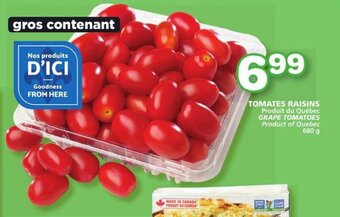 IGA GRAPE TOMATOES 680 g offer