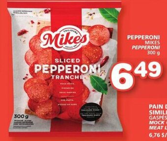 IGA Mikes pepperoni 300 g offer