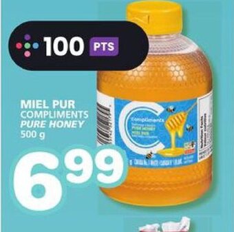 IGA COMPLIMENTS PURE HONEY 500 g offer