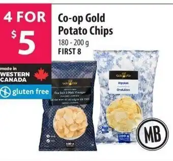 Co-op Gold Potato Chips 180-200 g offer