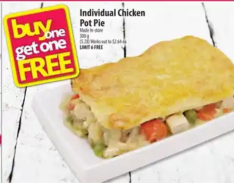 Co-op Individual Chicken Pot Pie 300 g offer