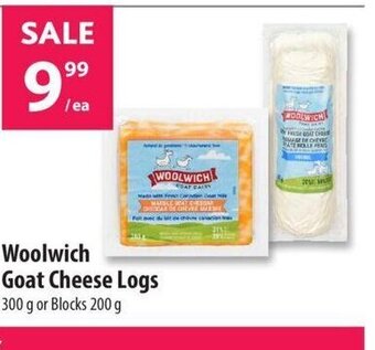 Co-op Woolwich Goat Cheese Logs 300 g or Blocks 200 g offer