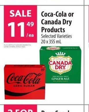 Co-op Coca-Cola products 20 x 355ml offer