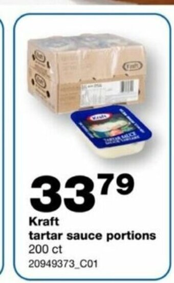 Wholesale Club Kraft tartar sauce portions 200 ct 20949373_C01 offer