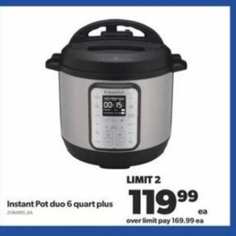 Real Canadian Superstore Instant Pot duo 6 quart plus offer
