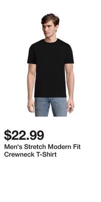 Mark's Men's stretch modern fit crewneck t-shirt offer