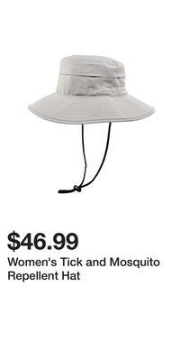Mark's Women's tick and mosquito repellent hat offer