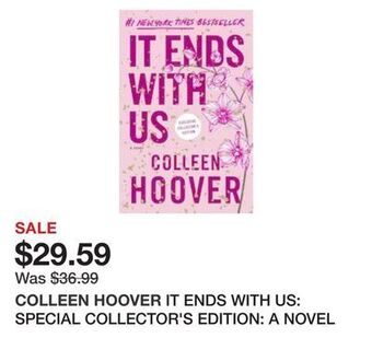 Chapters Indigo It ends with us: special collector's edition: a novel offer