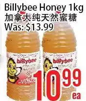 Bestco Food Mart Billybee honey offer