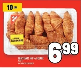 Metro CROISSANTS 100% BEURRE 10/57 G offer