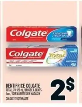 Metro DENTIFRICE COLGATE TOTAL, 70-120 ml offer
