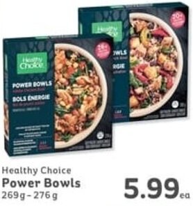 IGA Healthy Choice Power Bowls 269 g- 276 g offer