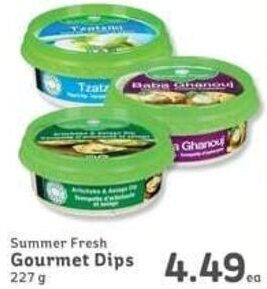 IGA Summer Fresh Gourmet Dips 227 g offer