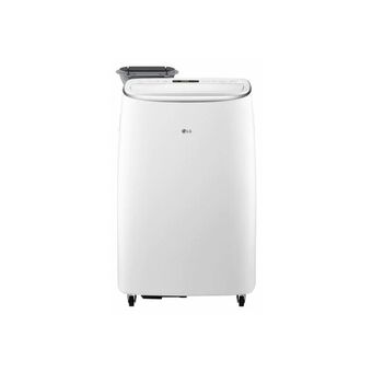 Best Buy Lg 14,000 btu (10,000 btu, doe) smart portable air conditioner, dual inverter, quiet, energy effic, wi-fi with lcd remote in offer