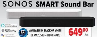 2001 Audio Video Sonos smart sound bar offer
