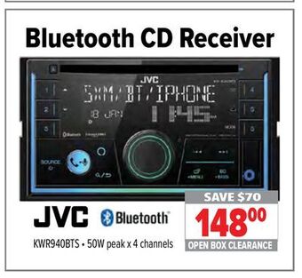2001 Audio Video Jvc bluetooth cd receiver offer