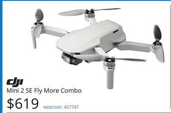 Vistek Dji mini 2 se fly more combo offer